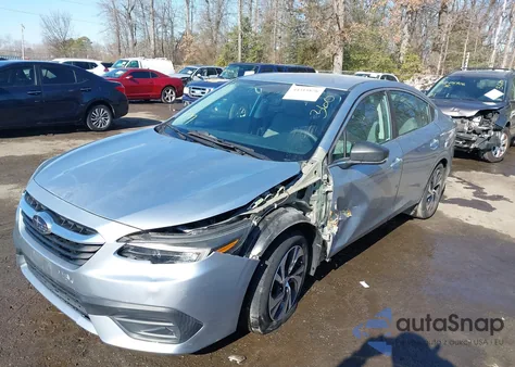 2020 Subaru Legacy из США, поврежденный, VIN 4S3BWAB62L3023412